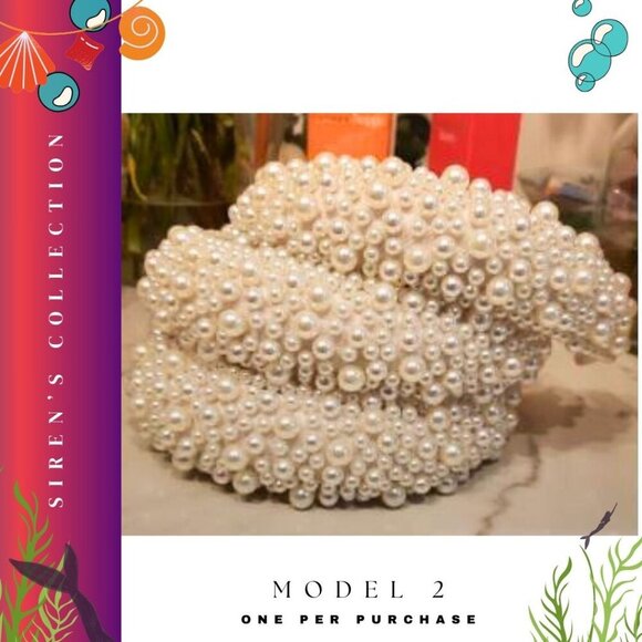 Elegant Pearl Headbands | Sirens Collection | Wedding & Special Occasion - Picture 5 of 15